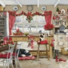 Christmas Farmhouse Kitchen - Cross Stitch Kit