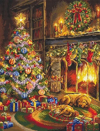 Christmas Eve - Cross Stitch Kit 1 Christmas Eve - Cross Stitch Kit