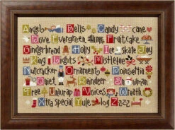 ABC Christmas - Cross Stitch Pattern