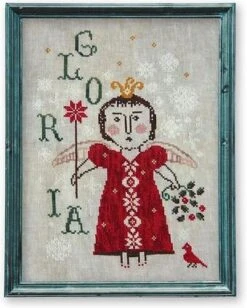 Winter Angel - Christmas Cross Stitch Pattern