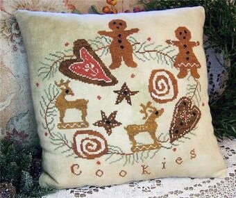 Christmas Cookie Tray - Cross Stitch Pattern 1 Christmas Cookie Tray - Cross Stitch Pattern