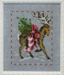 Prancer - Christmas Eve Couriers - Cross Stitch Pattern