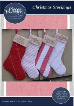 Christmas Stitchery Stockings - Quilt Pattern