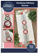 Cross Stitch Sales 20 Christmas Stitchery Runner - Quilt Pattern