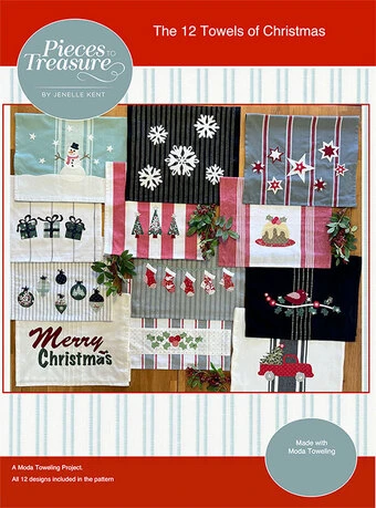 The 12 Towels Of Christmas - Quilt Pattern 1 The 12 Towels Of Christmas - Quilt Pattern