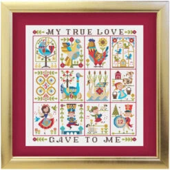 Twelve Days Of Christmas - Cross Stitch Pattern