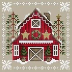Christmas Barn - Cross Stitch Pattern