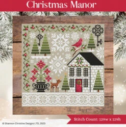 Christmas Manor - Cross Stitch Pattern