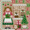 Miss December - Christmas Cross Stitch Pattern