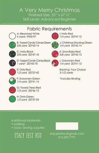 A Very Merry Christmas - Quilt Pattern 2 A Very Merry Christmas - Quilt Pattern - Image 2