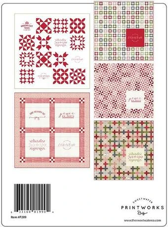 Printworks Christmas Quilts Black - Quilt Pattern 2 Printworks Christmas Quilts Black - Quilt Pattern - Image 2