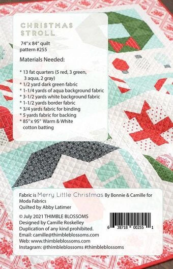 Christmas Stroll Pattern - Quilt Pattern 2 Christmas Stroll Pattern - Quilt Pattern - Image 2