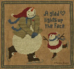 Glad Heart, A - Christmas Cross Stitch Pattern