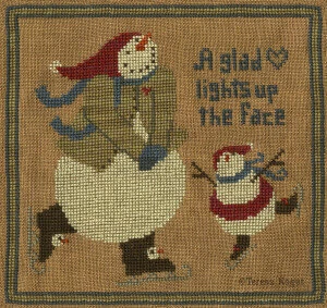 Glad Heart, A - Christmas Cross Stitch Pattern 1 Glad Heart, A - Christmas Cross Stitch Pattern
